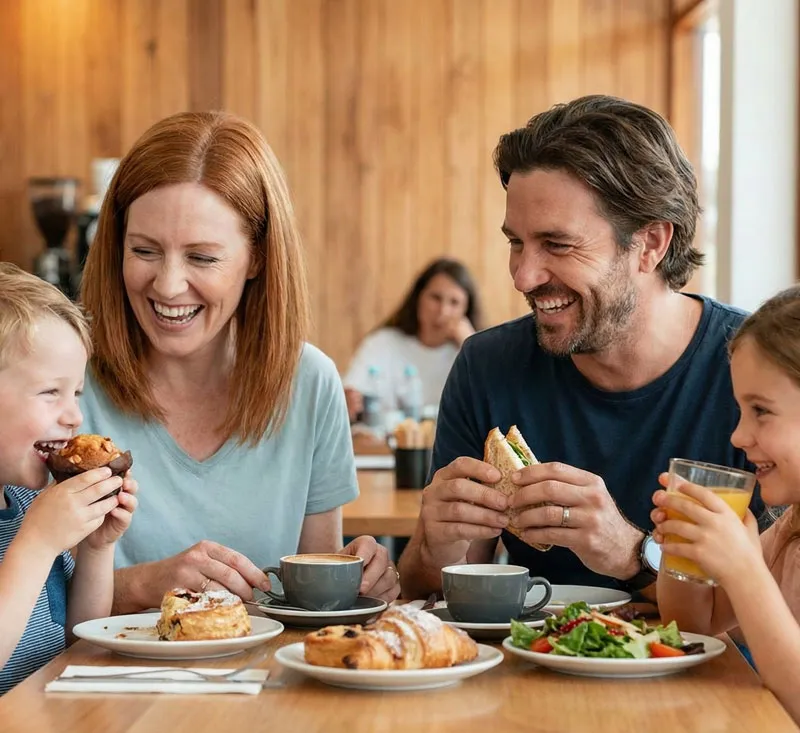 Gastronomie – Stärkung vor dem Flug