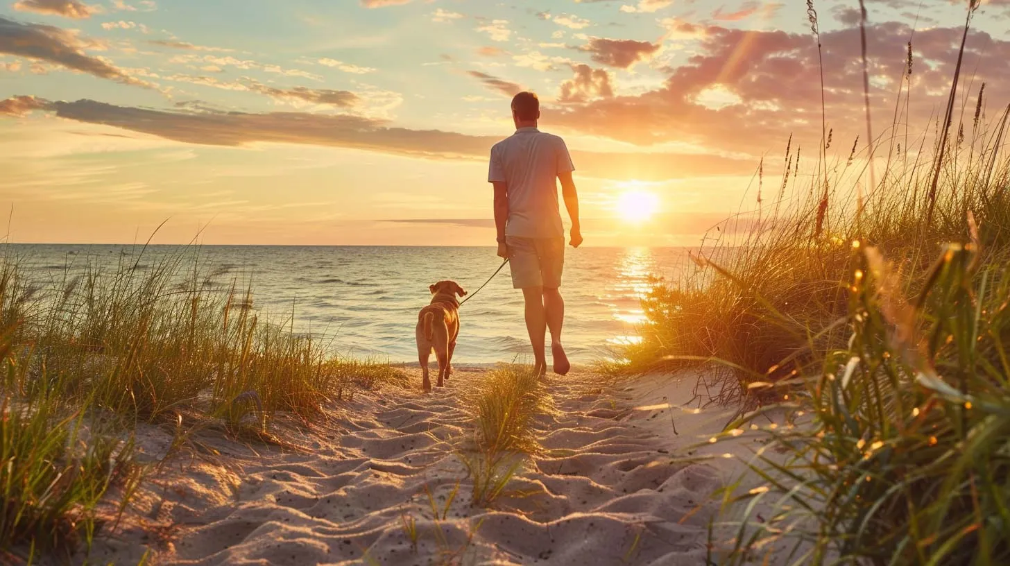 Ferienhaus mit Hund an der Ostsee