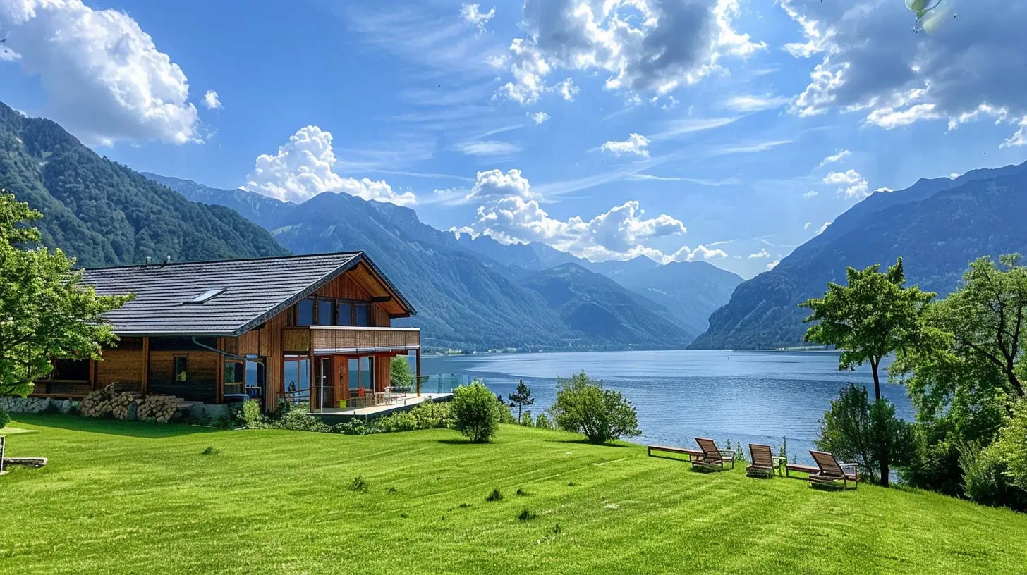 Ferienhaus in den Bergen im Salzkammergut