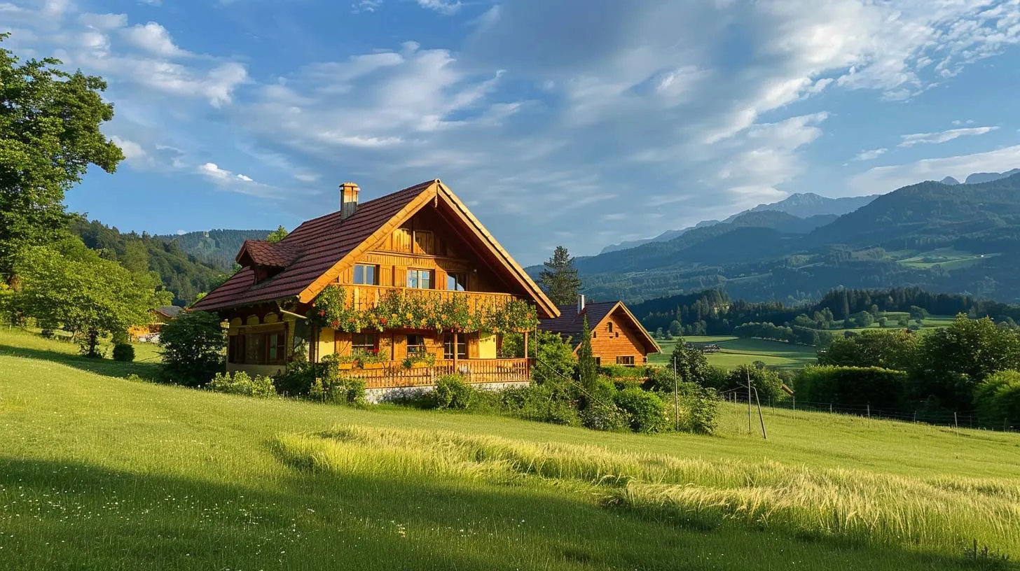 Ferienhaus in den Bergen in der Steiermark