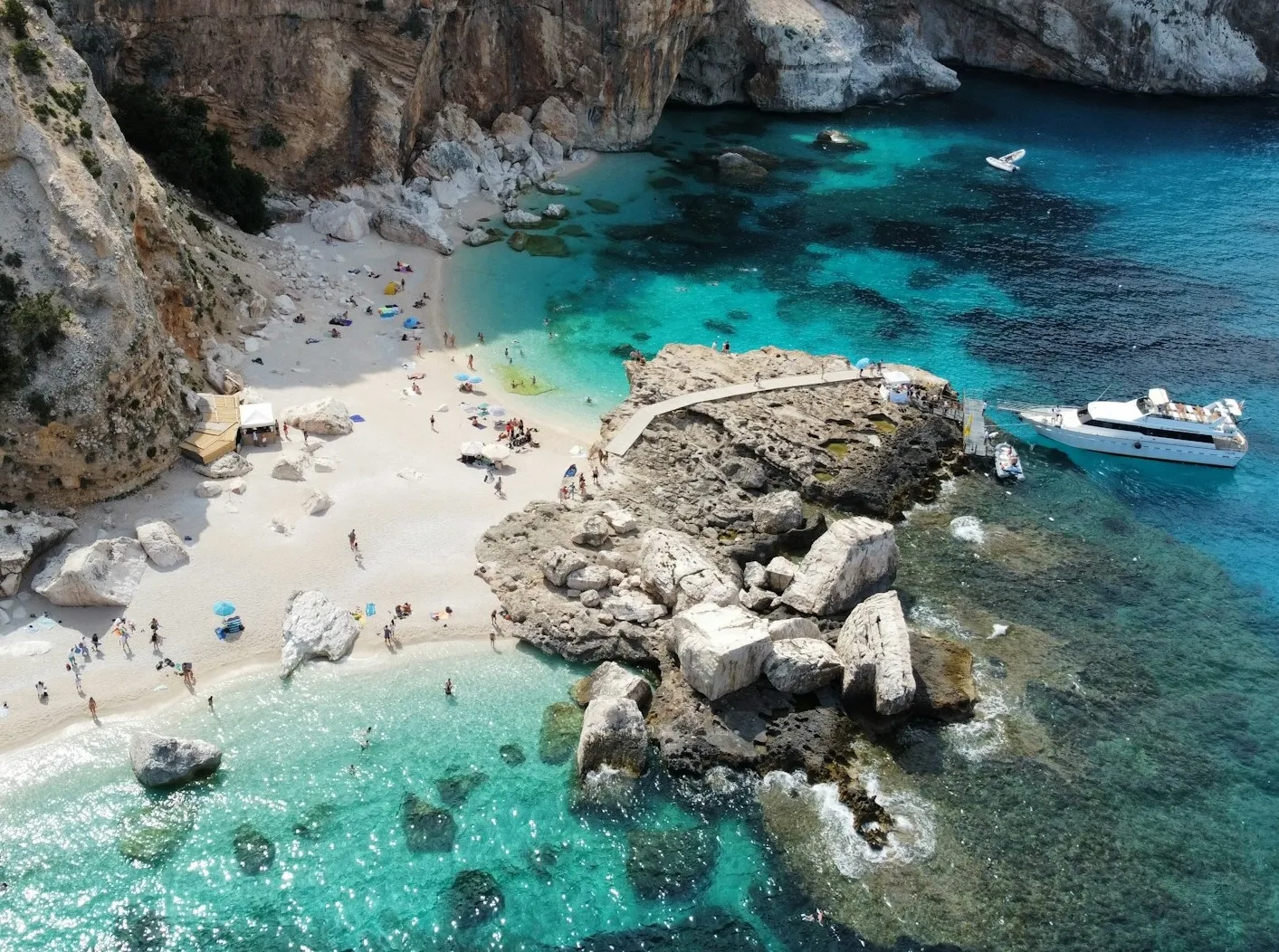 Weißer Sandstrand auf Formentera