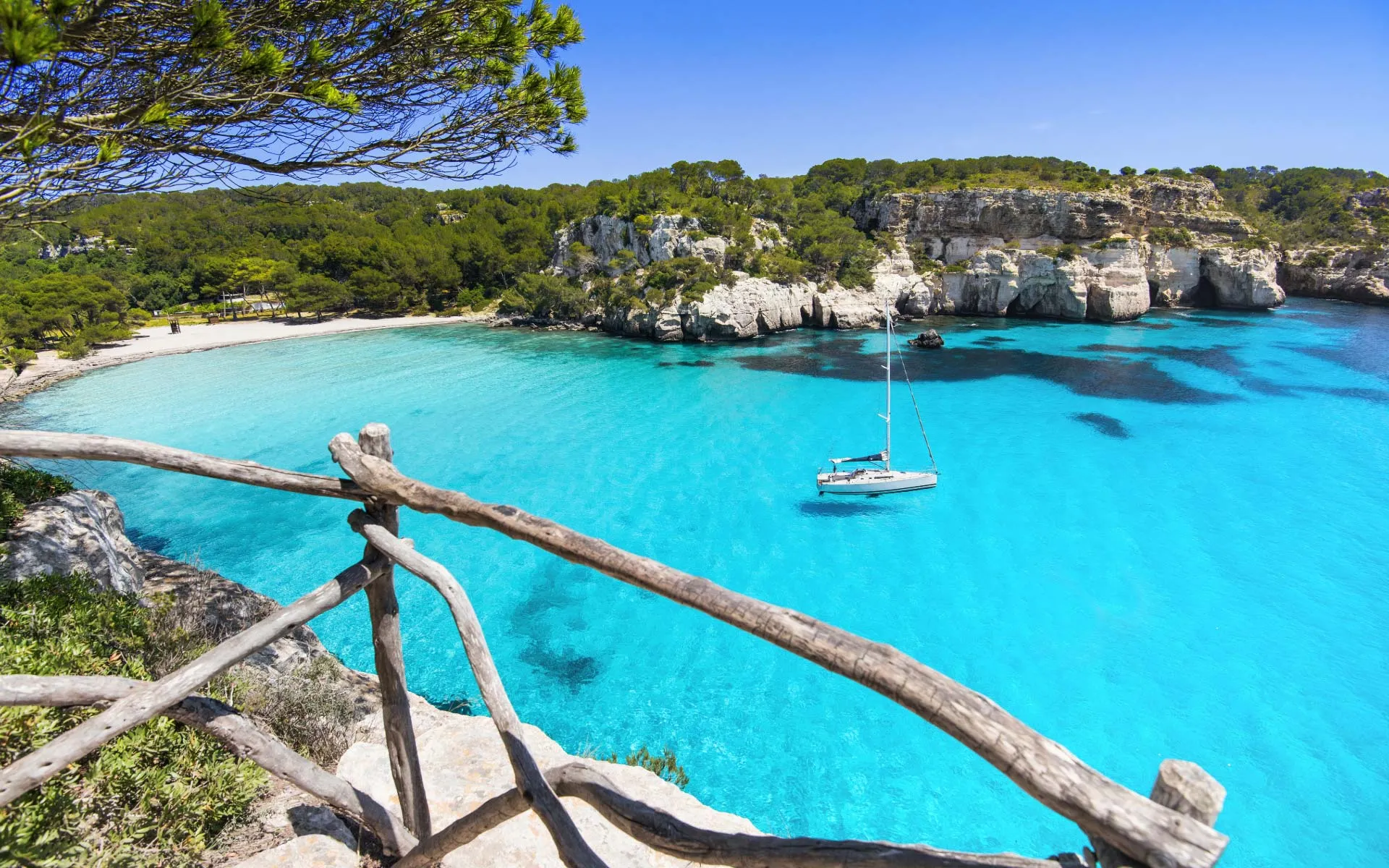 Cala Macarella, Menorca, Spanien - 10 Top Strände in Europa