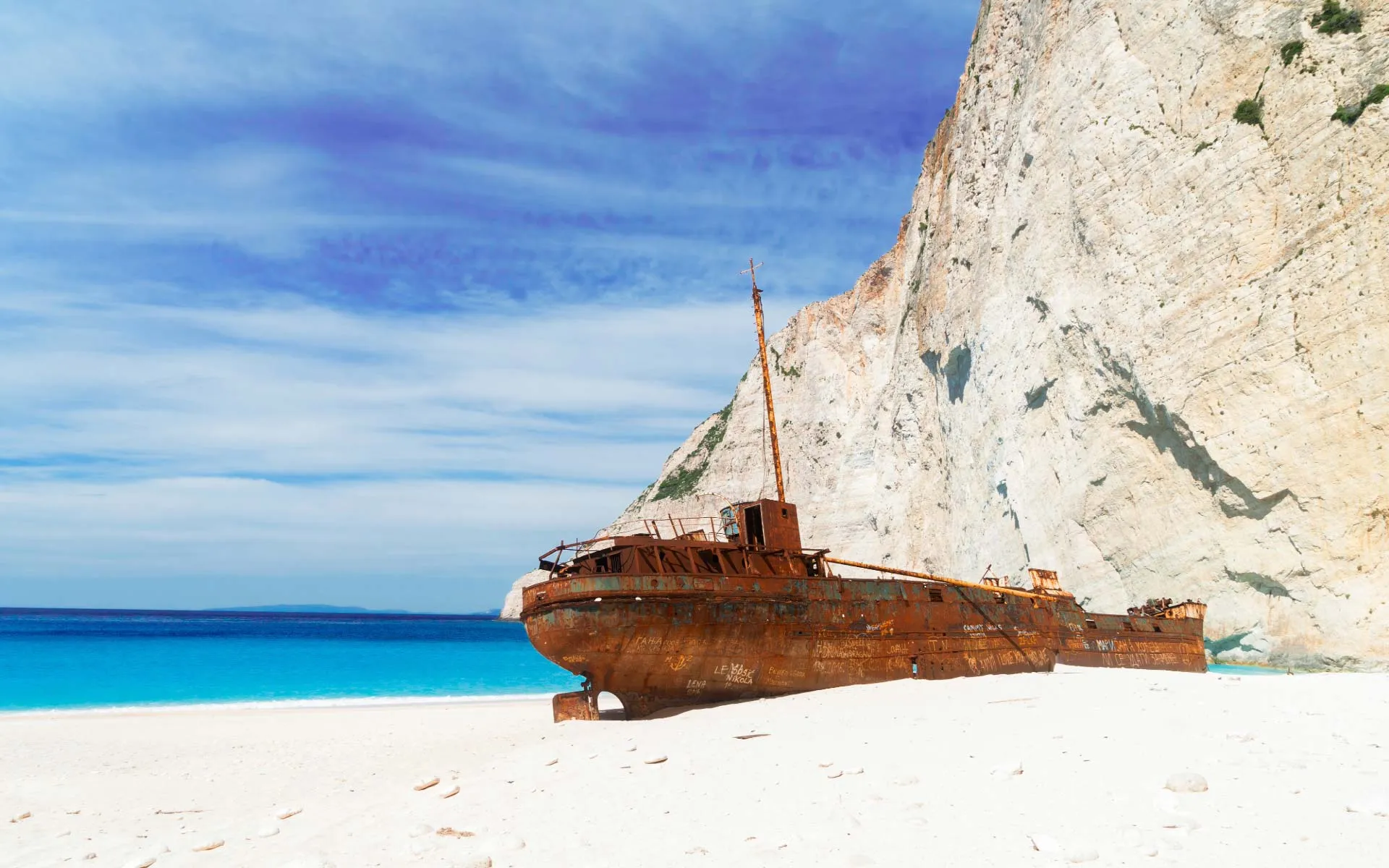 Navagio, Zakynthos, Griechenland - 10 Top Strände in Europa