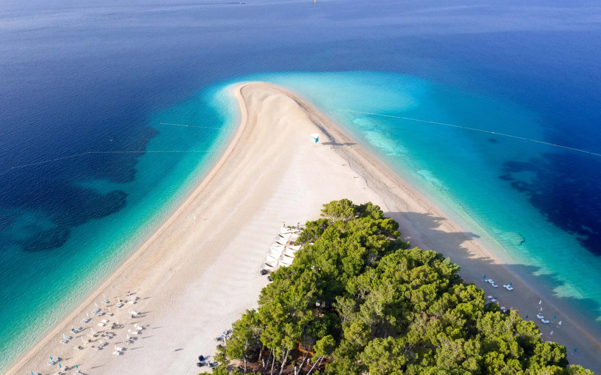 Zlatni Rat, Bol, Kroatien - 10 Top Strände in Europa